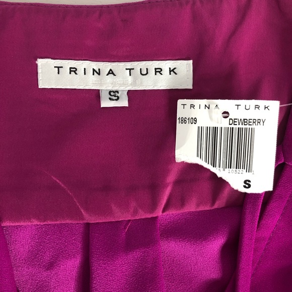 NEW Trina Turk Escondido Front Tassel Top Small - Picture 6 of 8